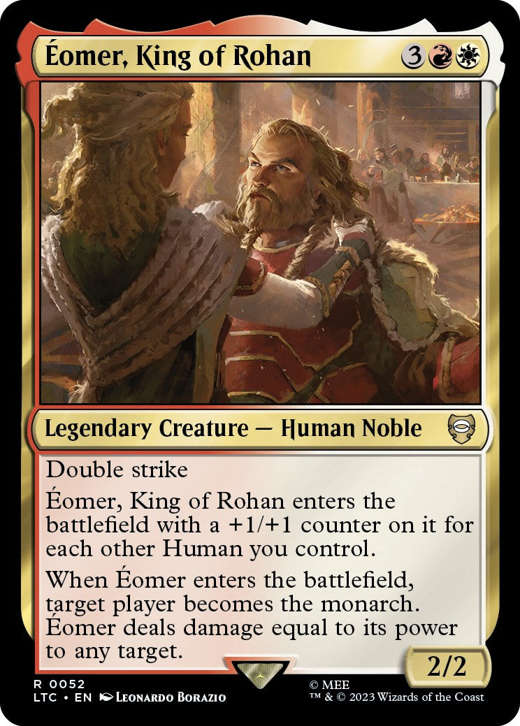 Eomer, King of Rohan [The Lord of the Rings: Tales of Middle-Earth Commander] | Tabernacle Games
