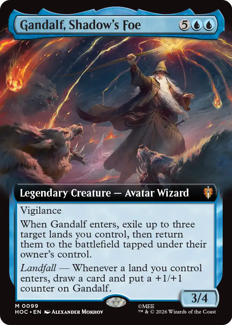 Gandalf, Shadow's Foe (Extended Art) [The Hobbit: Eternal-Legal] | Tabernacle Games