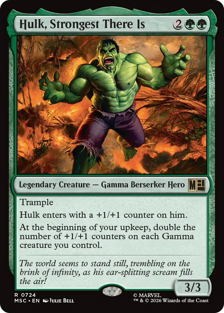 Hulk, Strongest There Is [Marvel Super Heroes Commander] | Tabernacle Games
