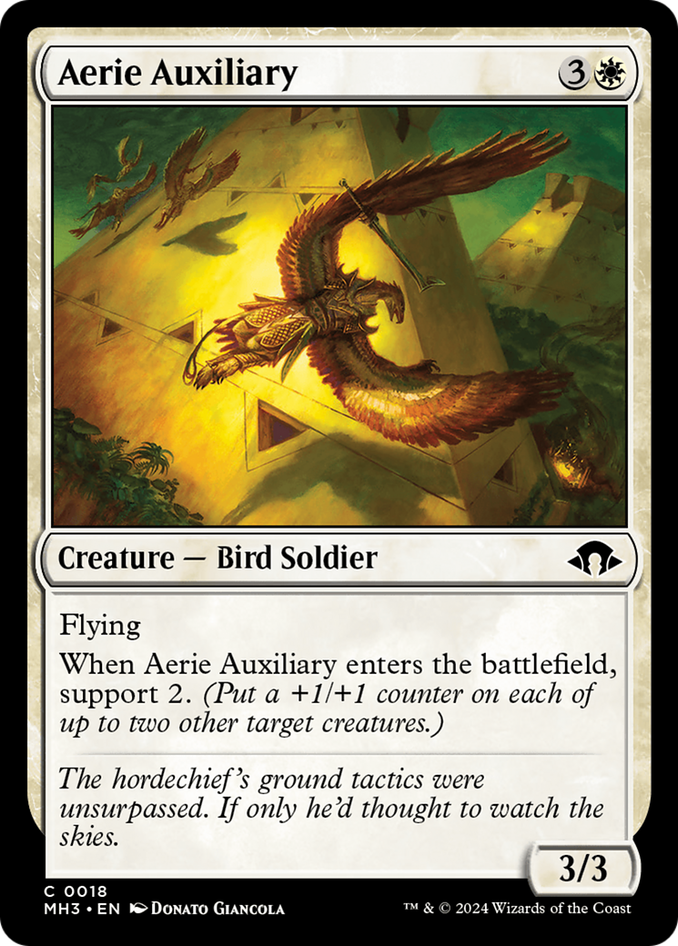 Aerie Auxiliary [Modern Horizons 3] | Tabernacle Games