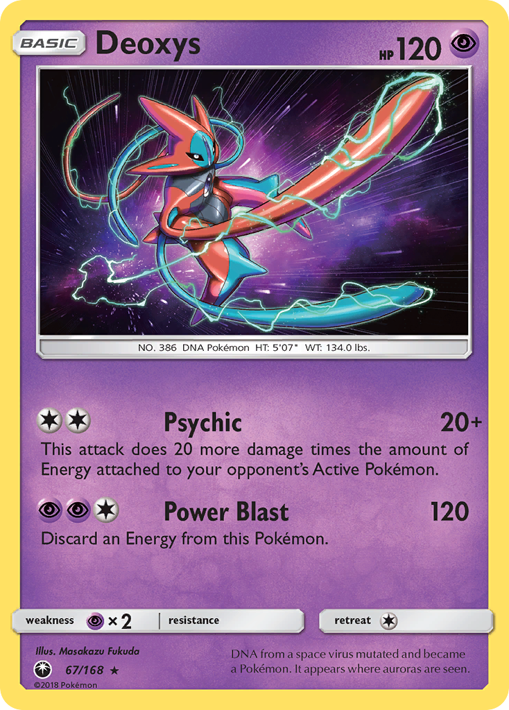 Deoxys (67/168) [Sun & Moon: Celestial Storm] | Tabernacle Games