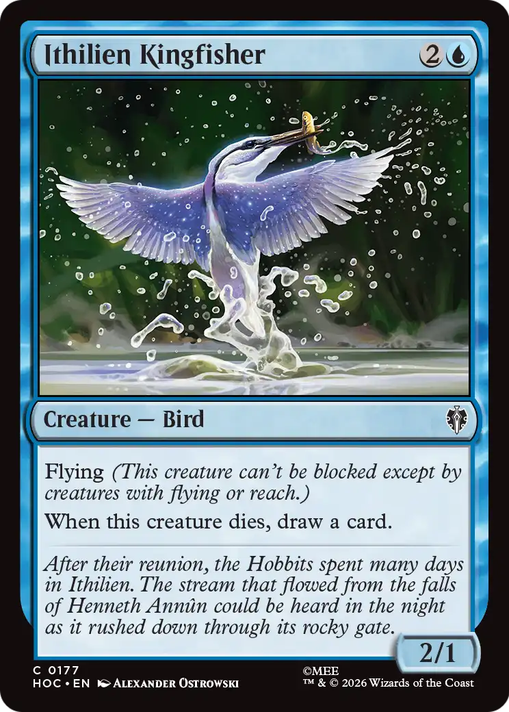 Ithilien Kingfisher [The Hobbit: Eternal-Legal] | Tabernacle Games