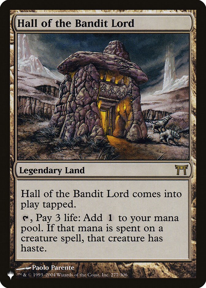 Hall of the Bandit Lord [The List] | Tabernacle Games