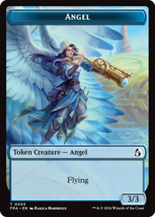 Angel (0003) // Beast Double-Sided Token [Reality Fracture Tokens] | Tabernacle Games