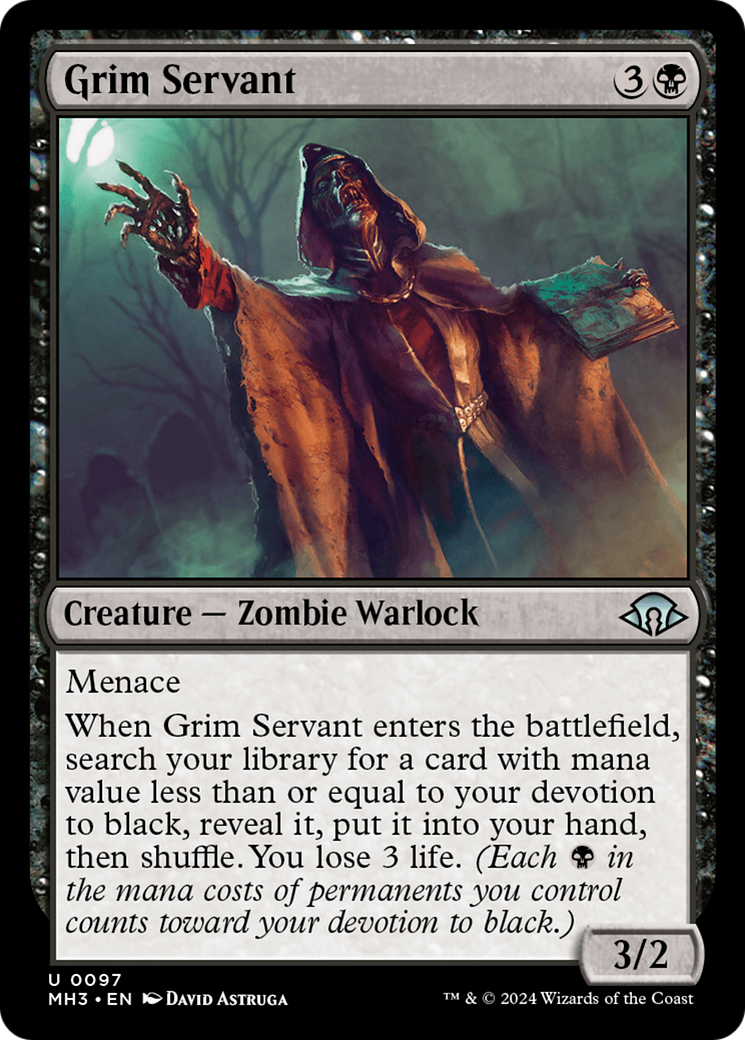 Grim Servant [Modern Horizons 3] | Tabernacle Games