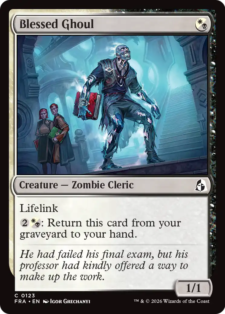 Blessed Ghoul [Reality Fracture] | Tabernacle Games