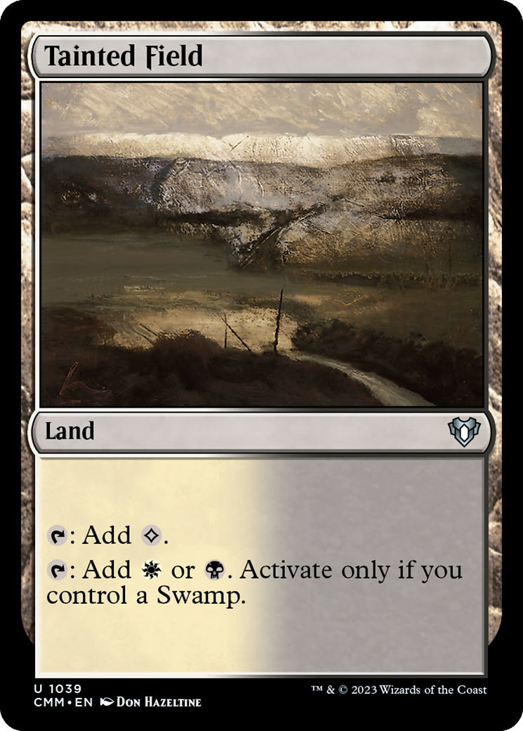 Tainted Field [Commander Masters] | Tabernacle Games