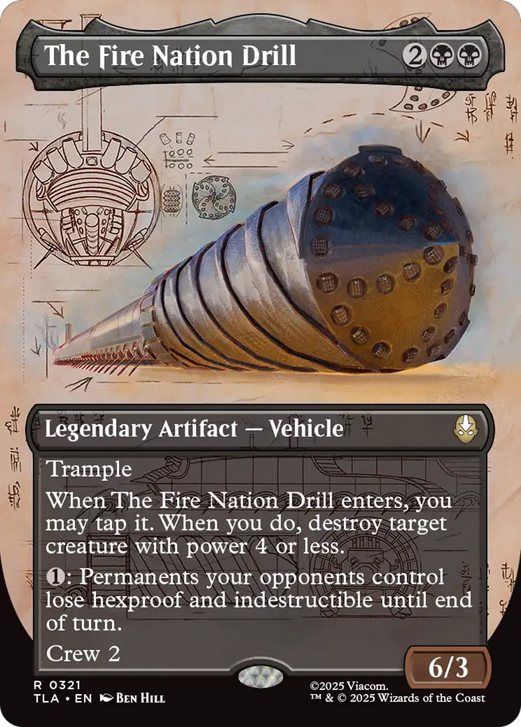 The Fire Nation Drill (Borderless) [Avatar: The Last Airbender] | Tabernacle Games