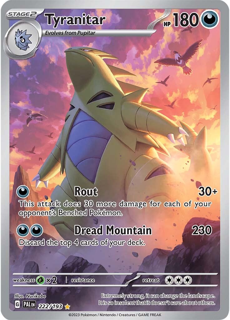 Tyranitar (222/193) [Scarlet & Violet: Paldea Evolved] | Tabernacle Games