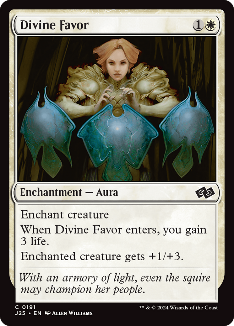 Divine Favor [Foundations Jumpstart] | Tabernacle Games