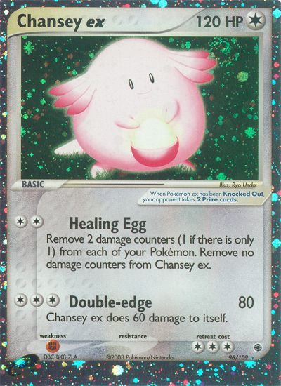 Chansey ex (96/109) [EX: Ruby & Sapphire] | Tabernacle Games