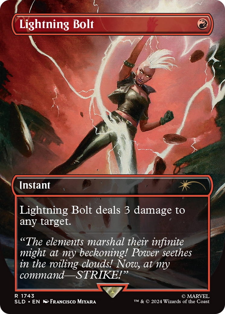 Lightning Bolt (1743) (Rainbow Foil) [Secret Lair Drop Series] | Tabernacle Games