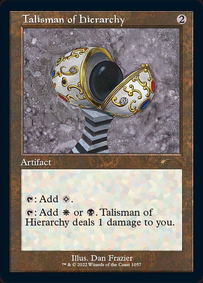 Talisman of Hierarchy (Foil Etched) [Secret Lair Drop Series] | Tabernacle Games
