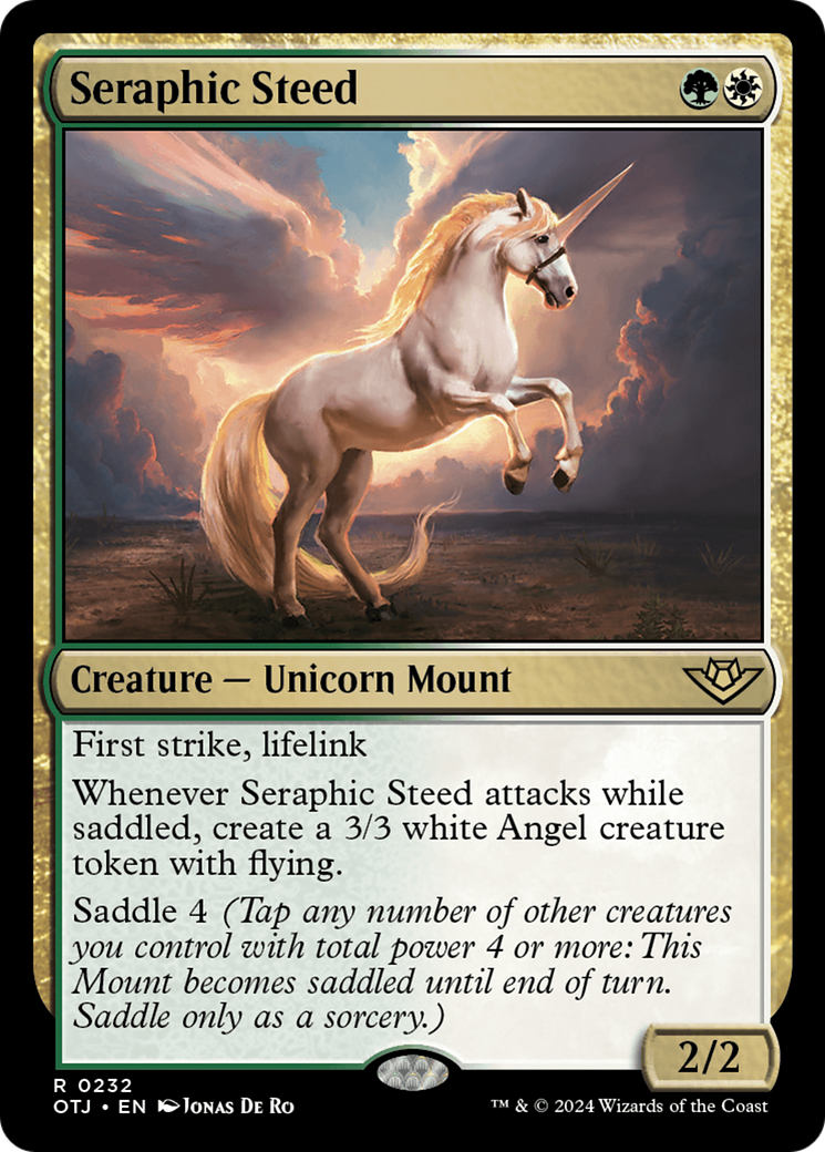 Seraphic Steed [Outlaws of Thunder Junction] | Tabernacle Games