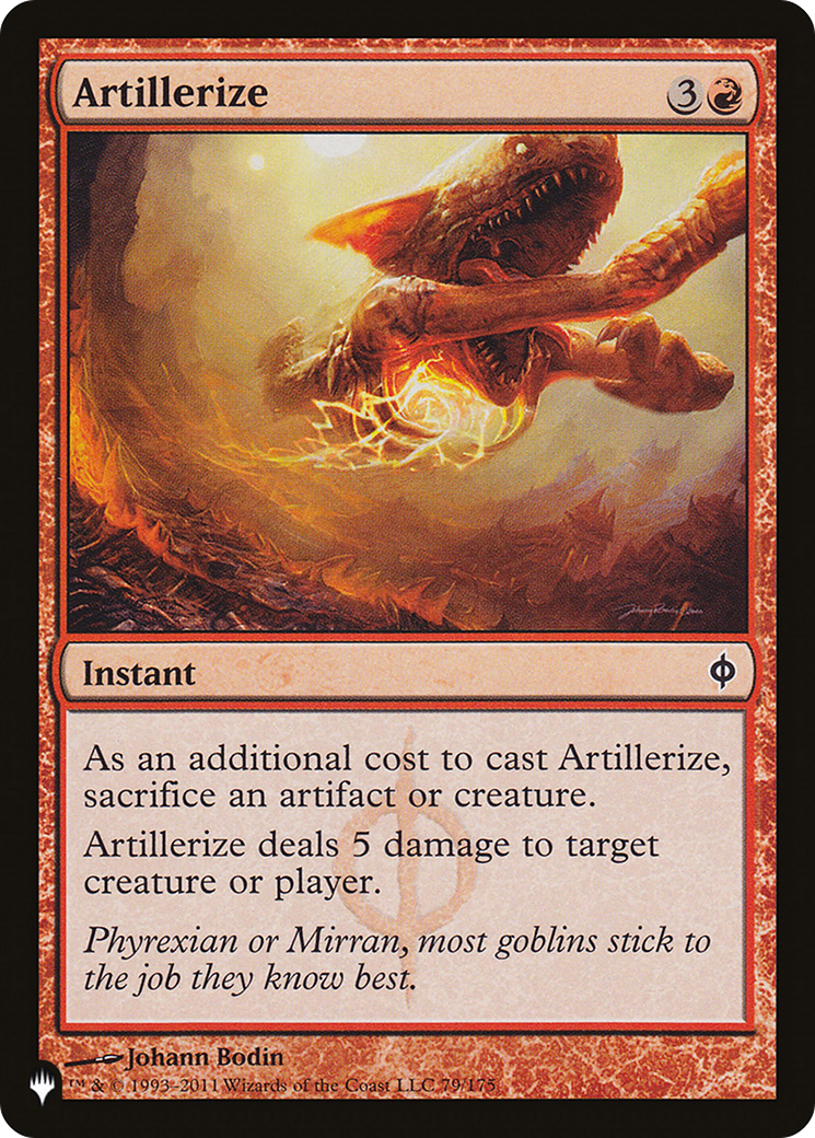 Artillerize [The List] | Tabernacle Games