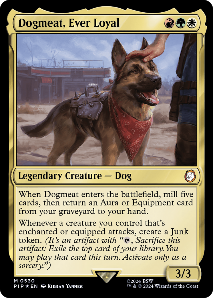 Dogmeat, Ever Loyal (Surge Foil) [Fallout] | Tabernacle Games