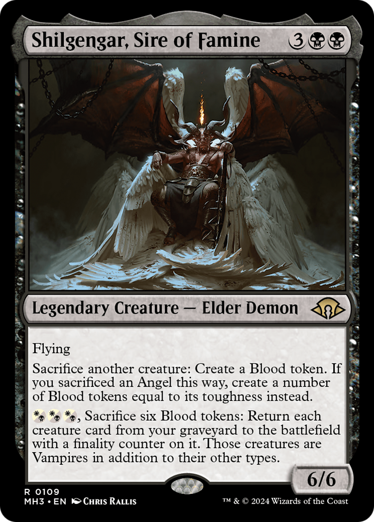 Shilgengar, Sire of Famine [Modern Horizons 3] | Tabernacle Games