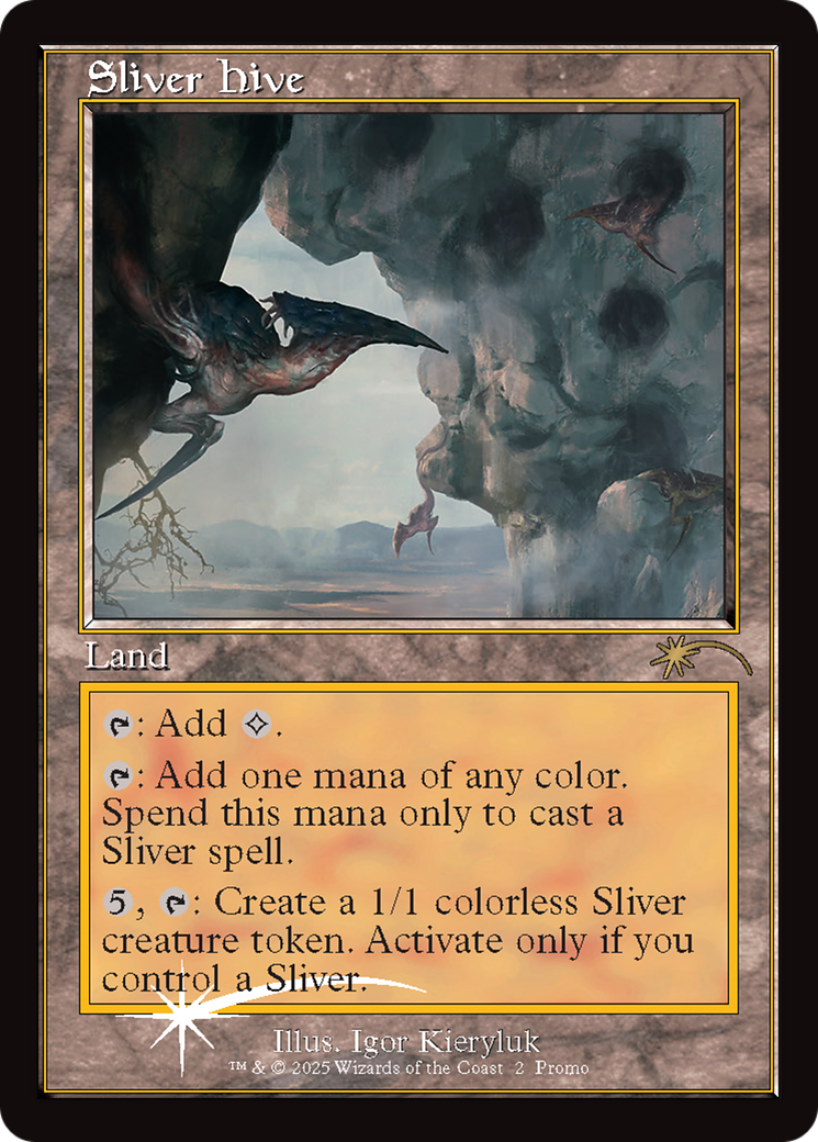 Sliver Hive (Retro Frame) [Secret Lair Drop Series] | Tabernacle Games