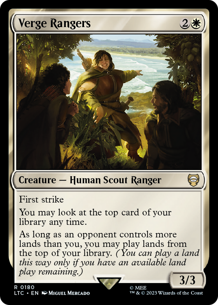 Verge Rangers [The Lord of the Rings: Tales of Middle-Earth Commander] | Tabernacle Games