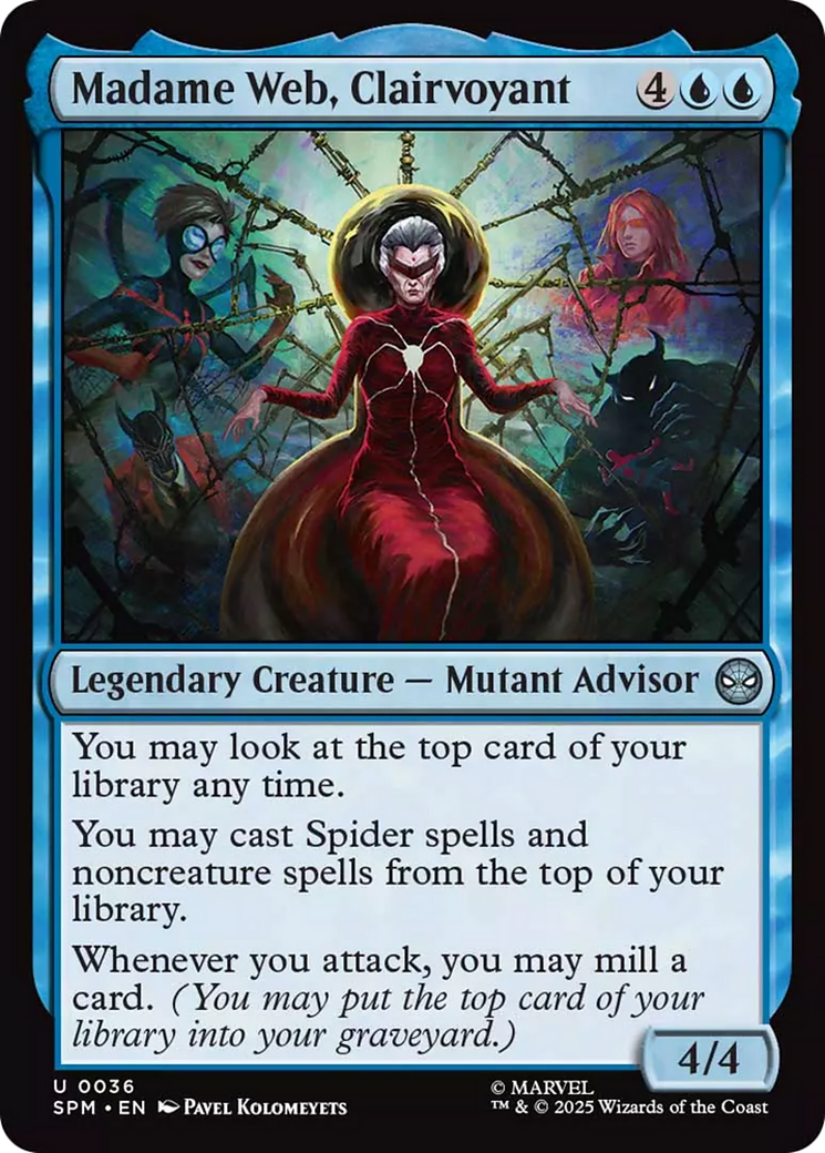 Madame Web, Clairvoyant [Marvel's Spider-Man] | Tabernacle Games