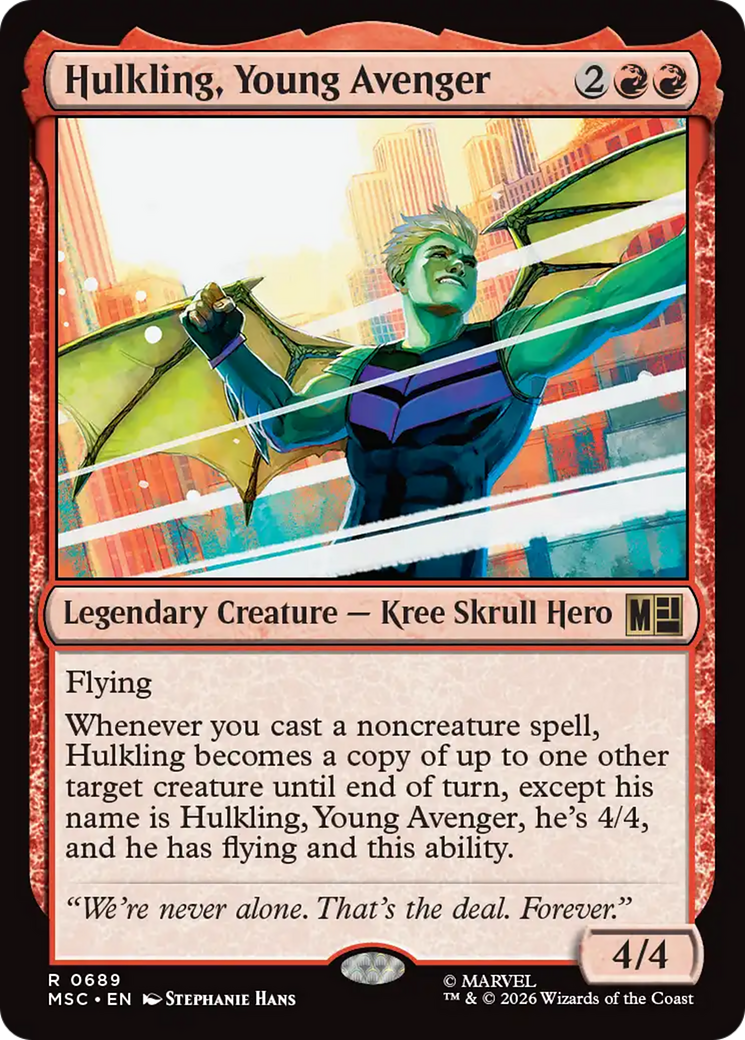 Hulkling, Young Avenger [Marvel Super Heroes Commander] | Tabernacle Games