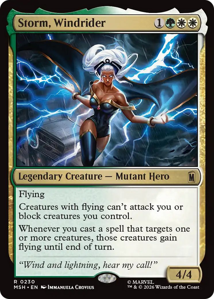 Storm, Windrider [Marvel Super Heroes] | Tabernacle Games