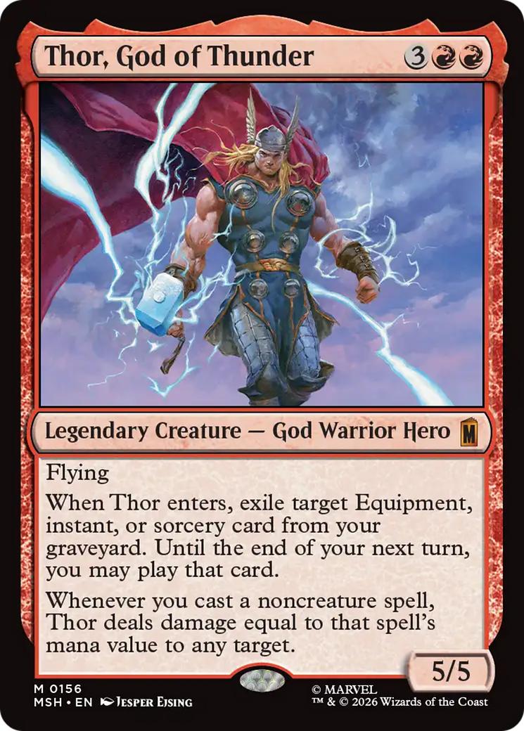 Thor, God of Thunder [Marvel Super Heroes] | Tabernacle Games
