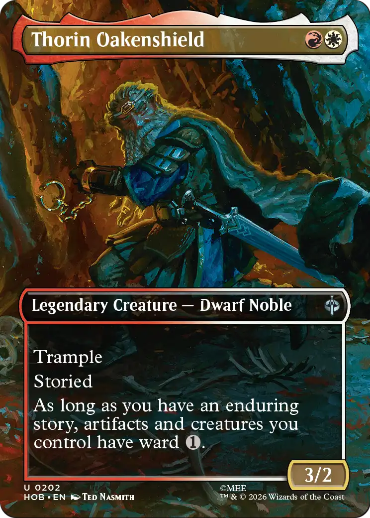 Thorin Oakenshield (Borderless) [The Hobbit] | Tabernacle Games