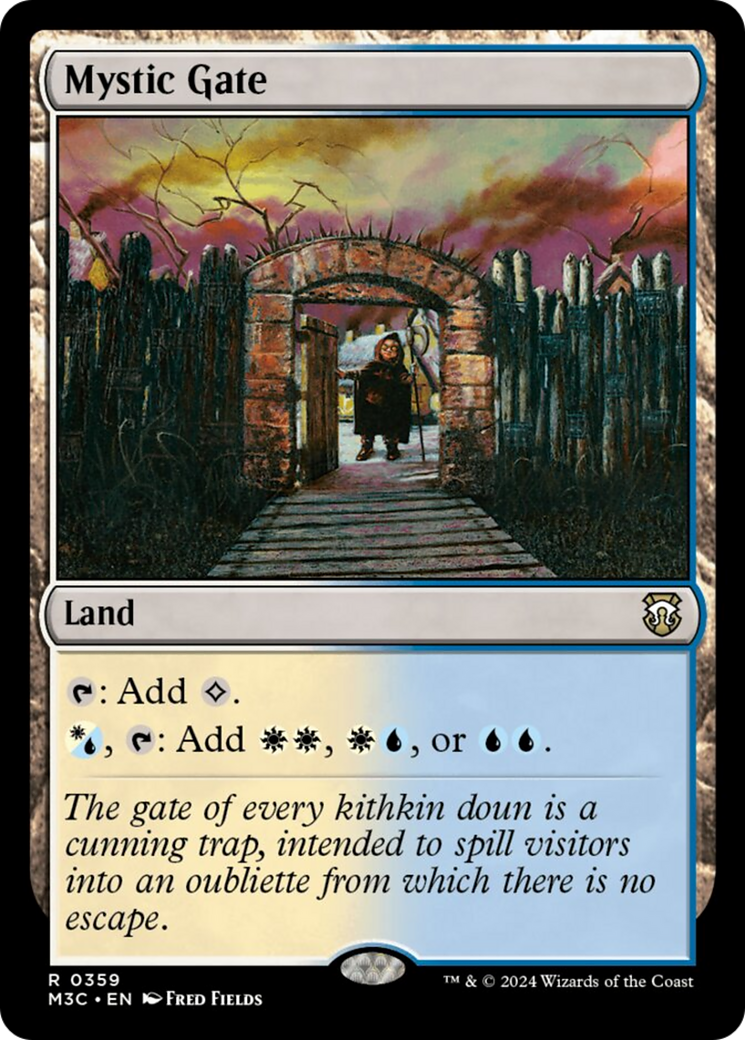 Mystic Gate (Ripple Foil) [Modern Horizons 3 Commander] | Tabernacle Games