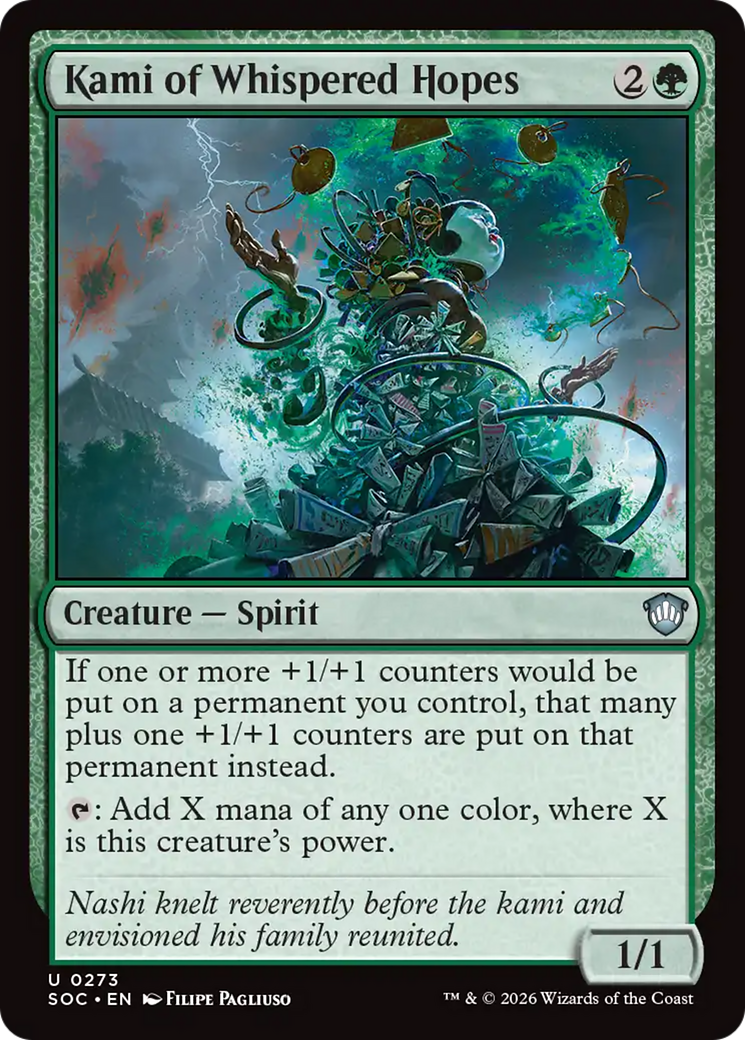 Kami of Whispered Hopes [Secrets of Strixhaven Commander] | Tabernacle Games