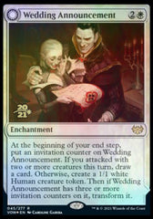 Wedding Announcement // Wedding Festivity [Innistrad: Crimson Vow Prerelease Promos] | Tabernacle Games