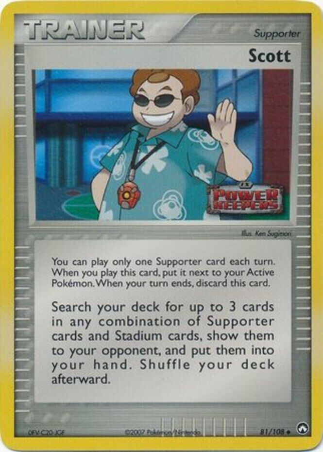 Scott (81/108) (Stamped) [EX: Power Keepers] | Tabernacle Games