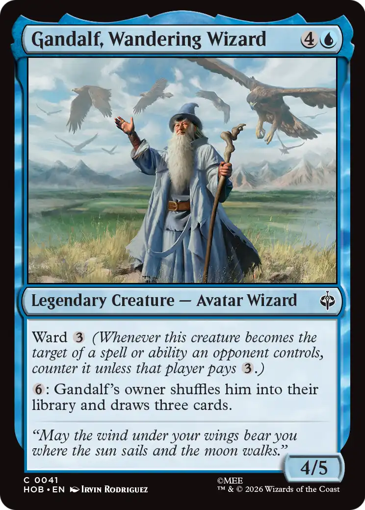 Gandalf, Wandering Wizard [The Hobbit] | Tabernacle Games