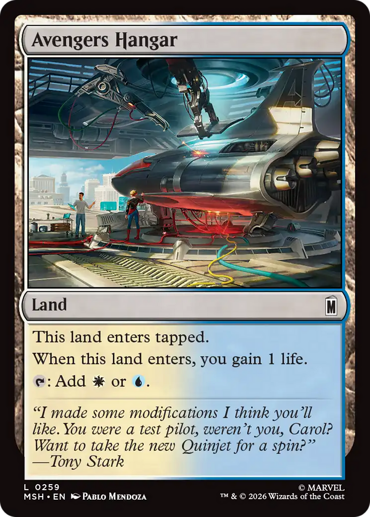 Avengers Hangar [Marvel Super Heroes] | Tabernacle Games