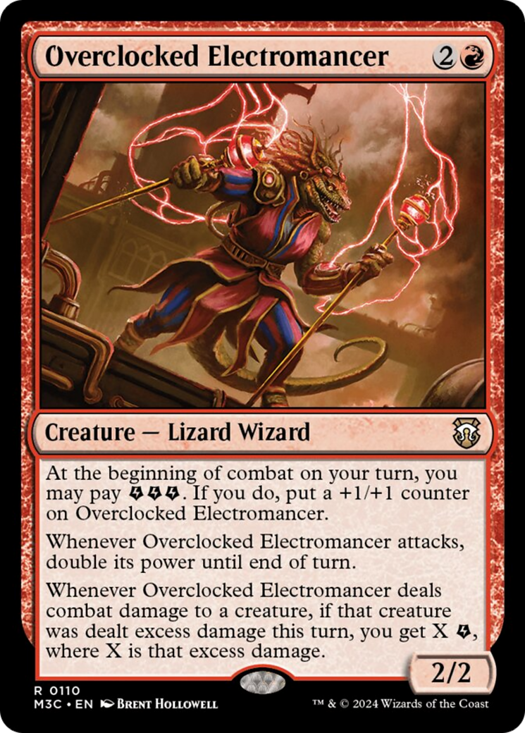 Overclocked Electromancer [Modern Horizons 3 Commander] | Tabernacle Games