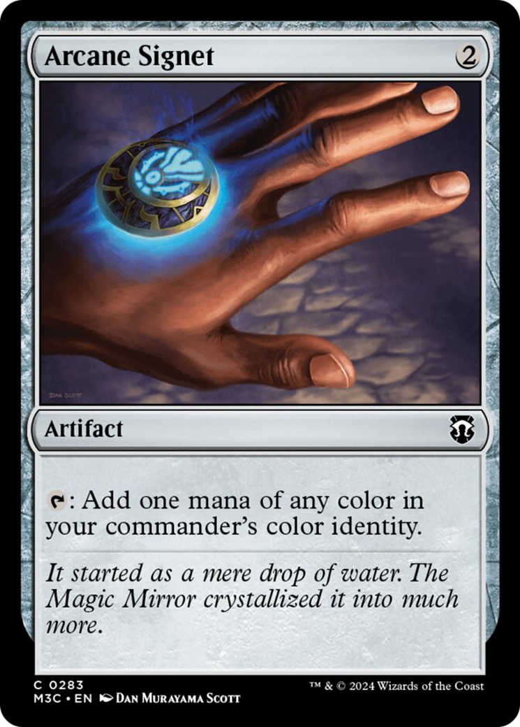 Arcane Signet (Ripple Foil) [Modern Horizons 3 Commander] | Tabernacle Games