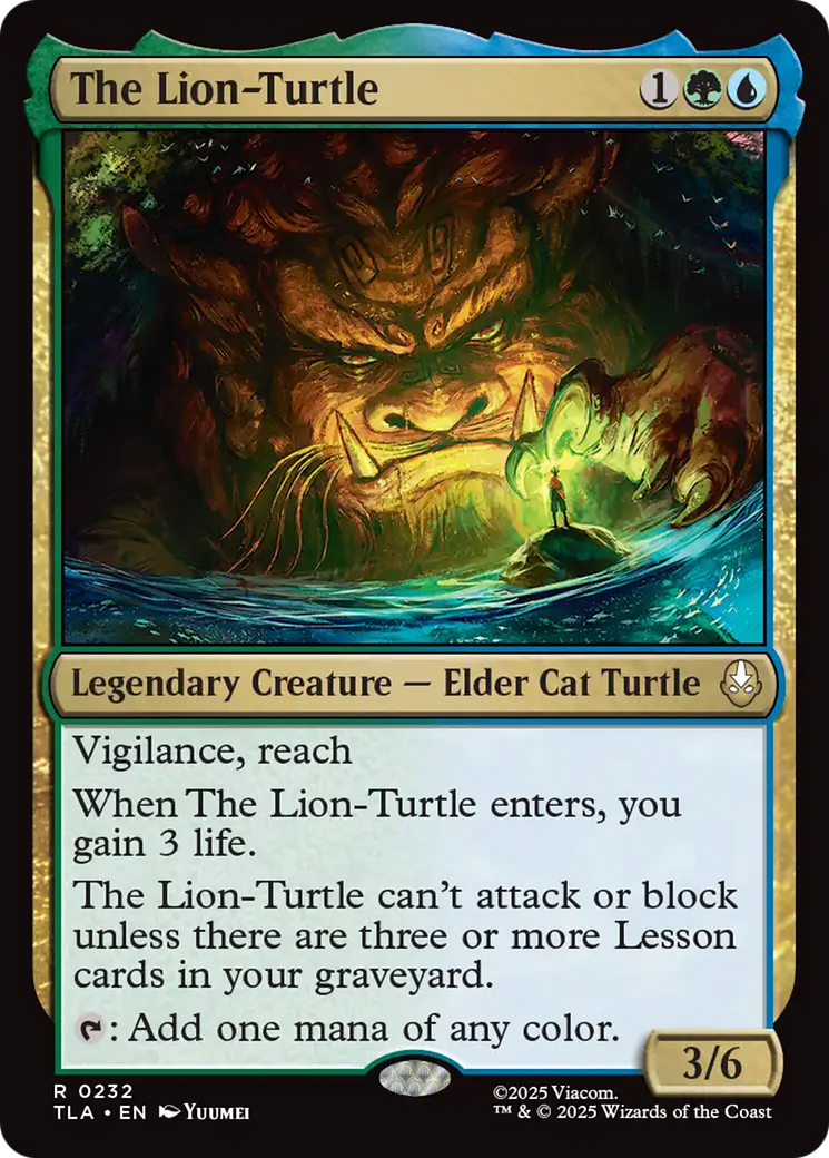 The Lion-Turtle [Avatar: The Last Airbender] | Tabernacle Games