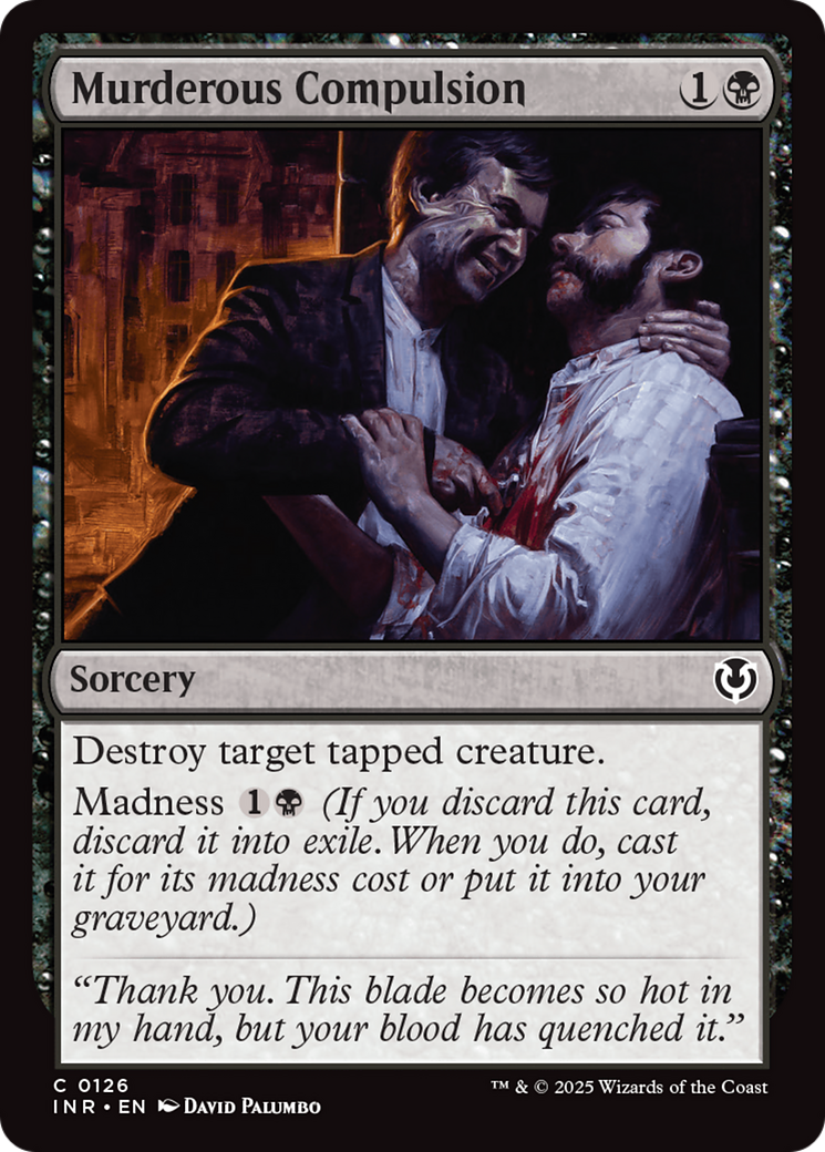 Murderous Compulsion [Innistrad Remastered] | Tabernacle Games