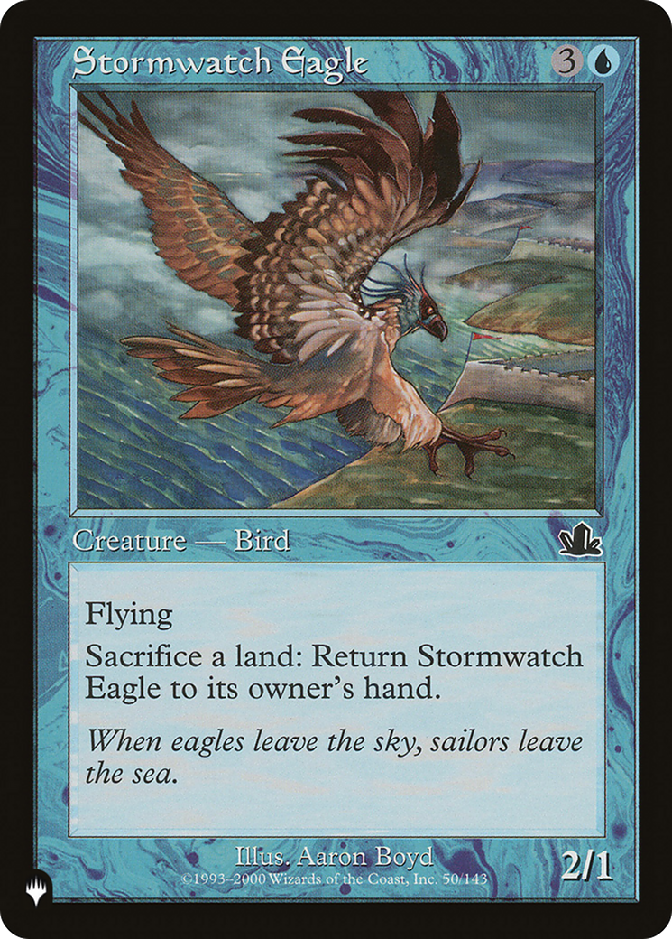 Stormwatch Eagle [The List] | Tabernacle Games