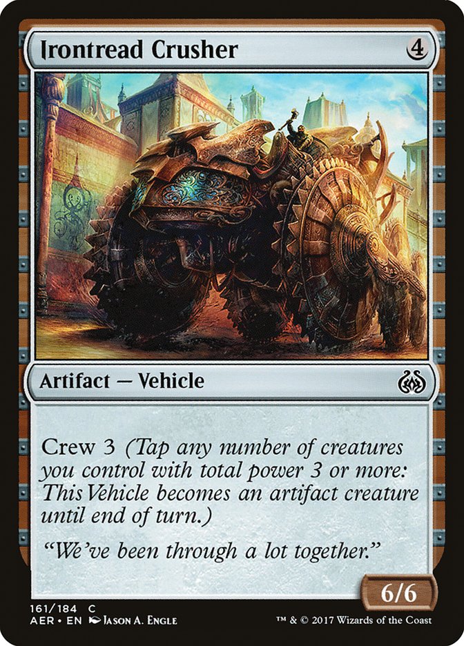Irontread Crusher [Aether Revolt] | Tabernacle Games