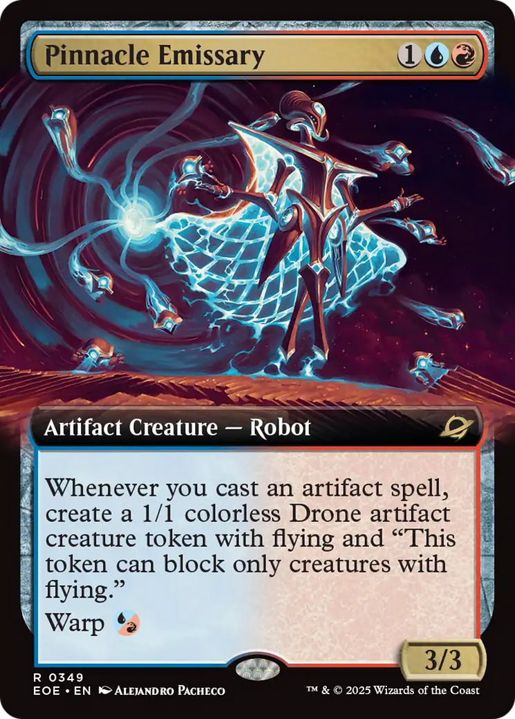 Pinnacle Emissary (Extended Art) [Edge of Eternities] | Tabernacle Games