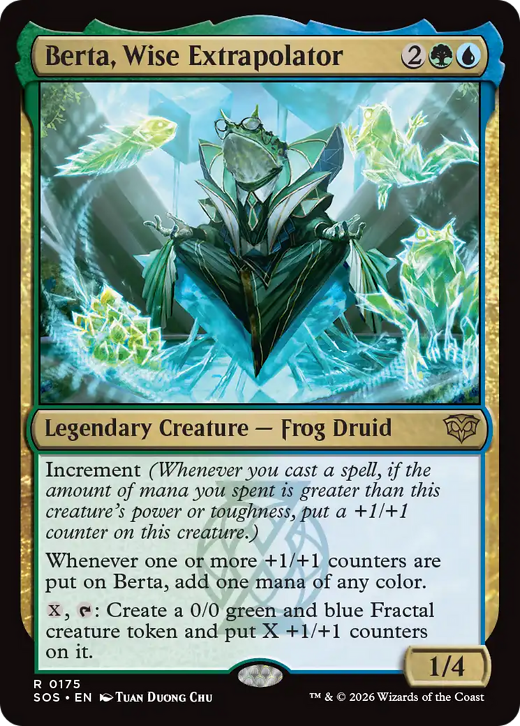Berta, Wise Extrapolator [Secrets of Strixhaven] | Tabernacle Games