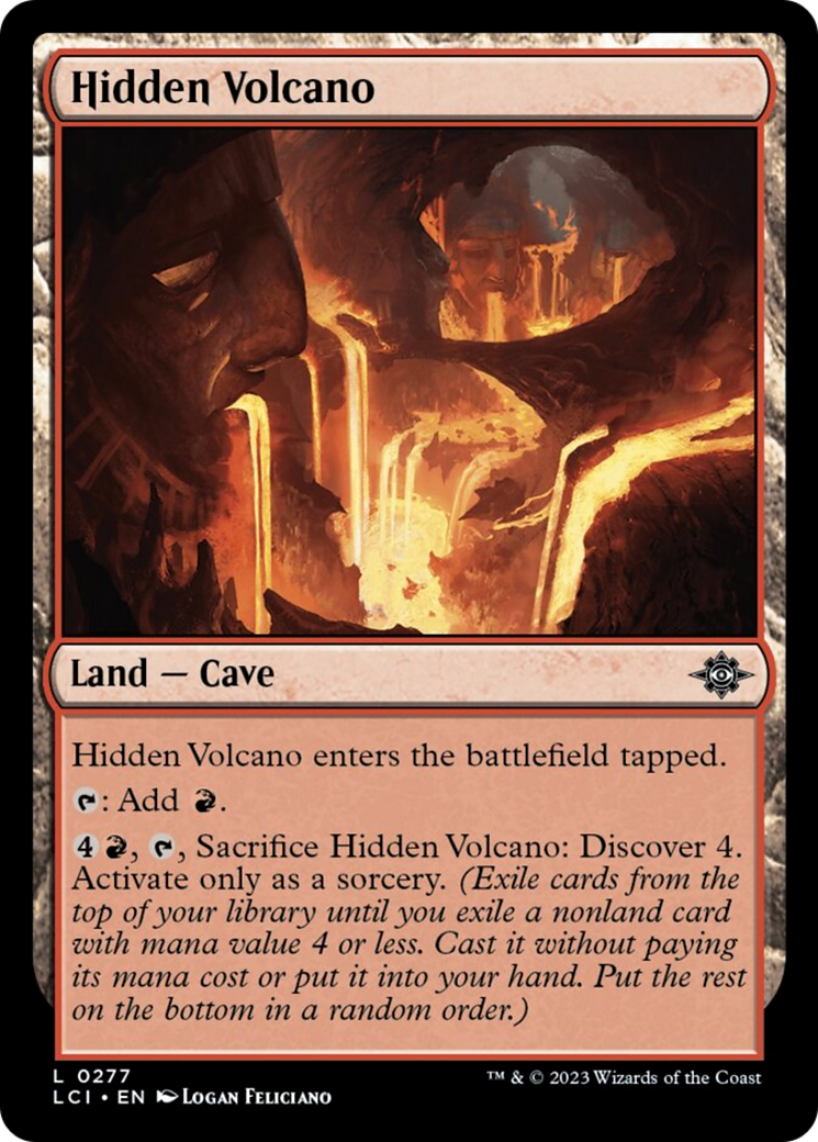 Hidden Volcano [The Lost Caverns of Ixalan] | Tabernacle Games