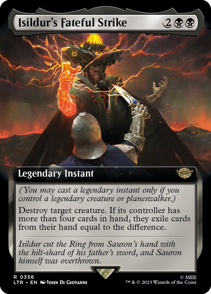 Isildur's Fateful Strike (Extended Art) [The Lord of the Rings: Tales of Middle-Earth] | Tabernacle Games