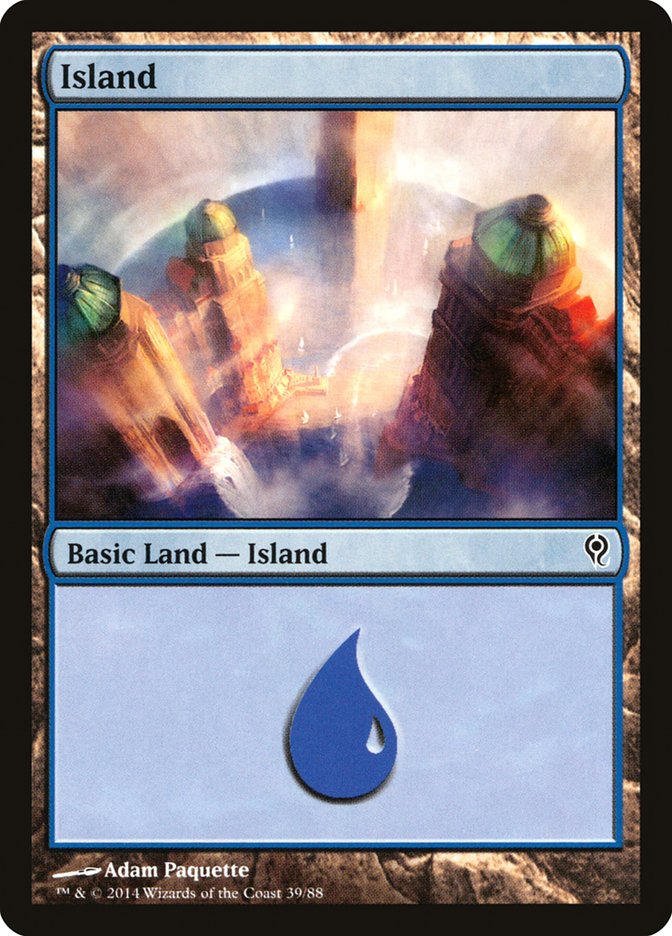 Island (39) [Duel Decks: Jace vs. Vraska] | Tabernacle Games