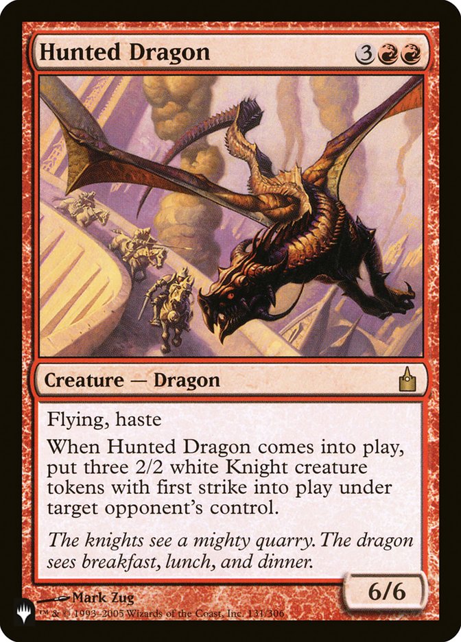Hunted Dragon [The List] | Tabernacle Games