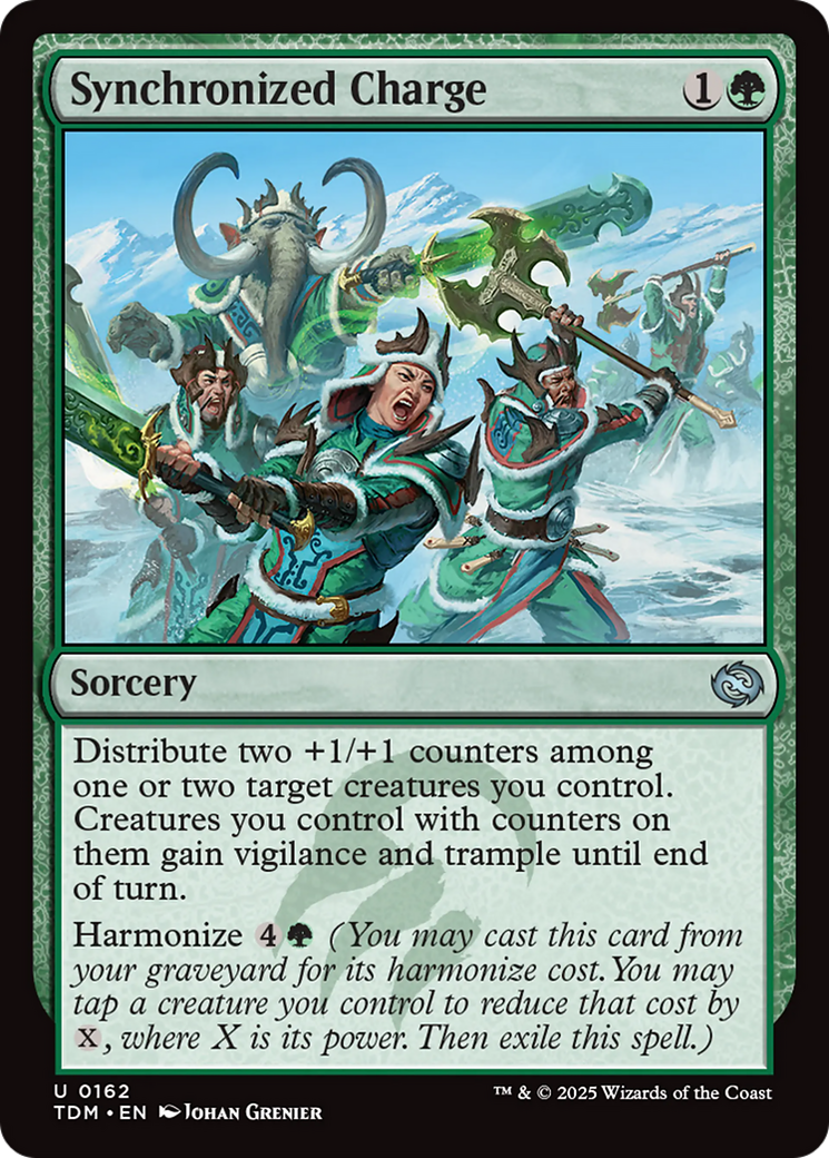 Synchronized Charge [Tarkir: Dragonstorm] | Tabernacle Games
