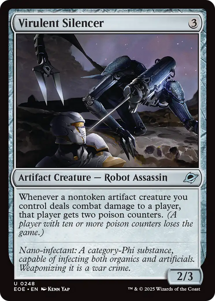 Virulent Silencer [Edge of Eternities] | Tabernacle Games