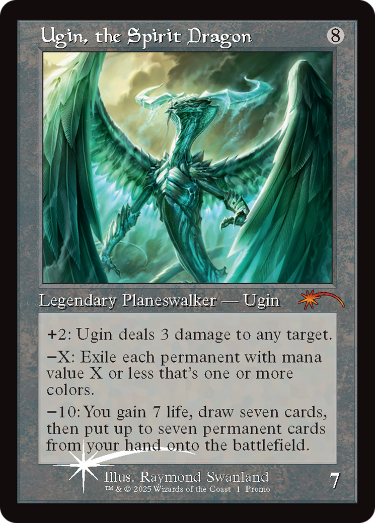 Ugin, the Spirit Dragon (Retro Frame) [Secret Lair Drop Series] | Tabernacle Games