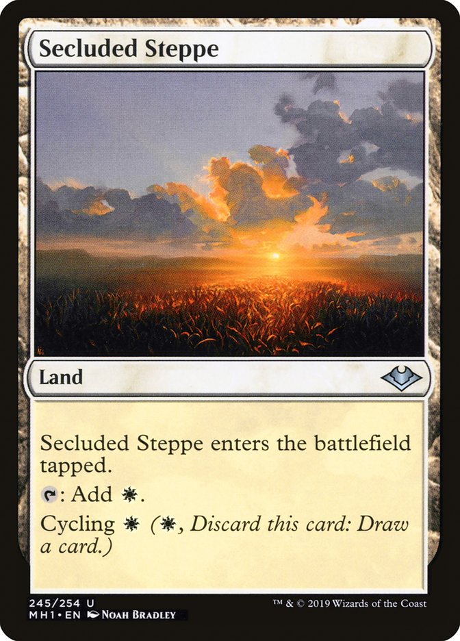 Secluded Steppe [Modern Horizons] | Tabernacle Games